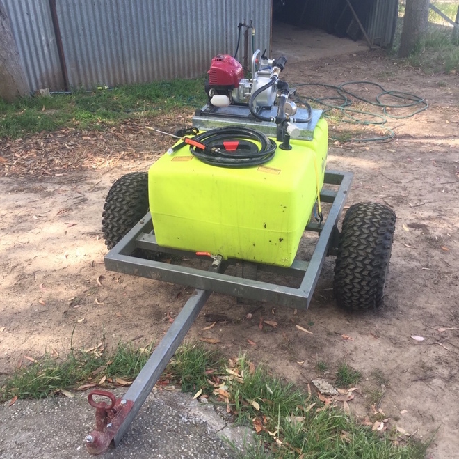 220L ATV tow behind spray unit Farm Tender